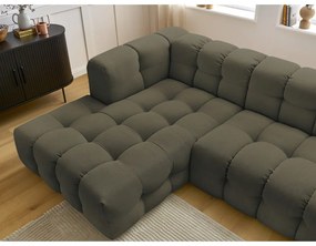 Zöld sarokkanapé Cloud – Bobochic Paris