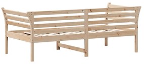 tömör fenyőfa kanapéágy matrac nélkül 90 x 190 cm