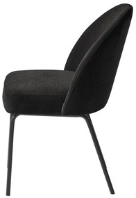 Fekete étkezőszék Creston – Unique Furniture