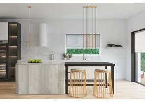 Sollux SL.1173 - Csillár zsinóron PASTELO 5xG9/8W/230V arany