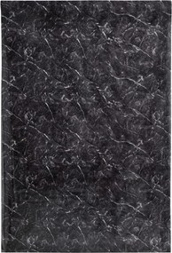 vidaXL öntapadós márványfekete PVC bútormatrica 90 x 500 cm