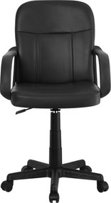 Irodai fotel, fekete, AYLA NEW