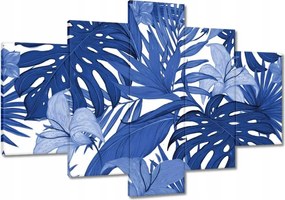 Festmények 120x80 Classic Blue Monstera