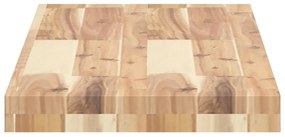 2 db kezeletlen tömör akácfa függőpolc 100 x 30 x 4 cm