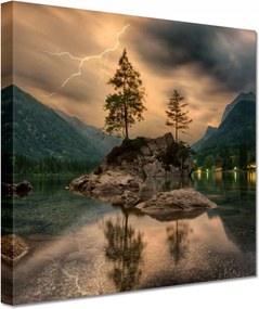 Vászonkép 60x60 Hegyi szépség Tájkép