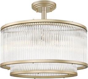 ZUMA LINE C0528-05H-V6AC SERGIO Glamour Mennyezeti Lámpa Arany E14 IP20