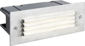 ENDON 78639 SEINA Kültéri Falba Építhető Lámpa Szálcsiszolt Acél LED IP44