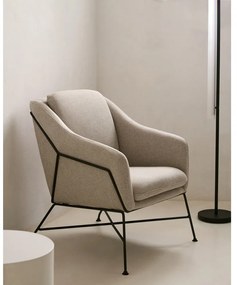 Bézs fotel Brida – Kave Home
