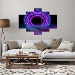 A színes körök képe (150x105 cm)