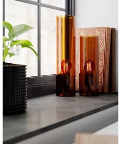 ByRydens 2820580-5512 - FLAKE asztali lámpa 1xE27/5W/230V barna/füstszínű