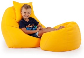 Sárga ALL IN Tini Babzsákfotel Garnitúra
