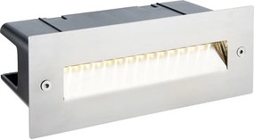 ENDON 75527 SEINA Kültéri Falba Építhető Lámpa Szálcsiszolt Acél LED IP44