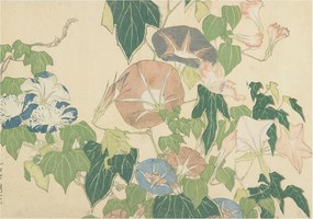 Modern fotótapéta Flizelina falra Virágos elegancia 208x146 Ragasztó