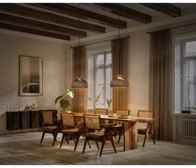 Ledvance - Csillár zsinóron DECOR CARDBOARD 1xE27/15W/230V átm. 36 cm