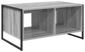 vidaXL Dohányzóasztal Szürke Sonoma 80 x 50 x 40 cm Faanyag