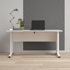 Fehér PRIMA OFFICE íróasztal fiók nélkül 80400
