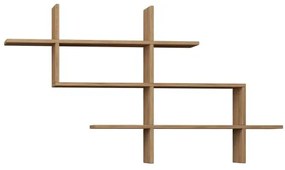 Fali polc HALIC 82x150 cm tölgy