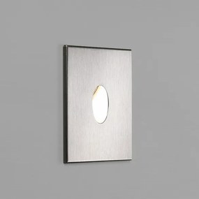 ASTRO LIGHTING 1175002 TANGO Kültéri Falba Építhető Lámpa Ezüst LED