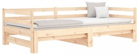 kihúzható nappali ágy matrac nélkül 80x200 cm