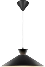 Nordlux - Csillár zsinóron DIAL 1xE27/40W/230V átm. 45 cm fekete