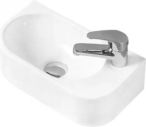 Mexen Viera balra szerelt mosdókagyló 40 x 21 cm, fehér - 21274000L