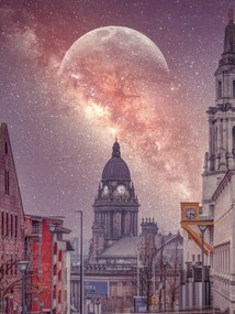 Poszter 60x80cm Csillagos éj, Assaf Frank