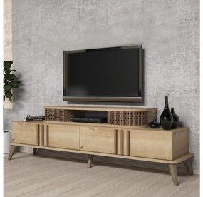 TV asztal/szekrény Lamele 3 (tölgy). Akció -15%. 1095637