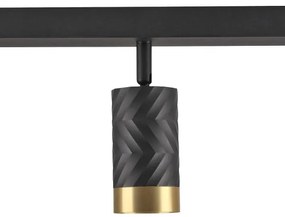 Spotlámpa ARRAS 3xGU10/10W/230V fekete