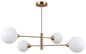 ITALUX PND-55342-4-HB - EVORA 4xG9/5W/230V mennyezeti lámpa, réz