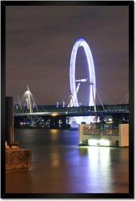 Poszterek keretben 40x60 Éjszakai kép Londonból