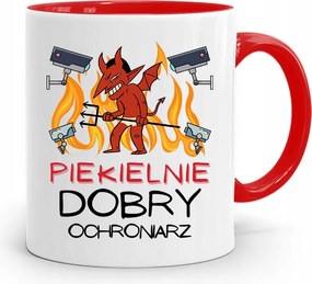 Őrző-védő Piros Ajándék Bögre fényképes nyomattal