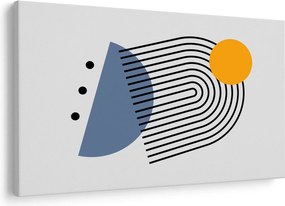 Kép - Minimalista absztrakció N⁰2 (90x60 cm)