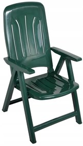 Műanyag napozó szék - zöld