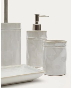 Krémszínű kerámia szappantartó Savel – Kave Home