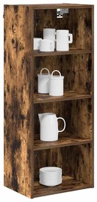 Függő szekrény Riga Füstölt tölgy 40 x 29,5 x 100 cm Faanyag