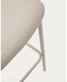 Bézs bárszék (ülésmagasság 75 cm) Ciselia – Kave Home