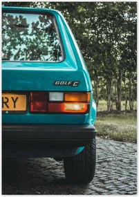 Poszterek 70x100 Volkswagen Golf Egyes 1