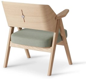 Me Tube világoszöld tölgyfa fotel - Findhal by Hammel