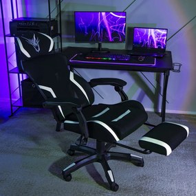 Irodai Forgószék Fekete/Fehér Színben. MAXIMO