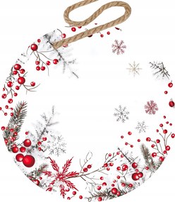 Karácsonyi gömbök karácsonyfára díszes karácsonyi nyomat 3 5db