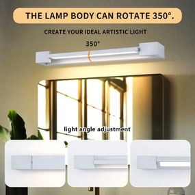 Brilagi- LED fürdőszobai tükörvilágítás AQUA LINE LED/12W/230V 45 cm IP44 fehér