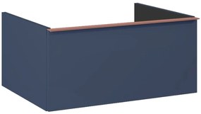 Elita Look szekrény 60x44.9x28.1 cm Függesztett, mosdó alatti kék 168577