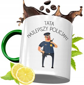 Zöld Bögre Apukának Születésnapi Ajándék fényképes nyomtatással