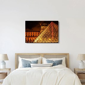 A párizsi Louvre képe (90x60 cm)