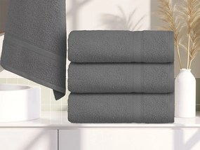 CLARYSSE ELEGANCE törölköző 60x110 cm szürke, 100% pamut