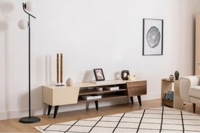 Clark Walnut and Beige TV-állvány