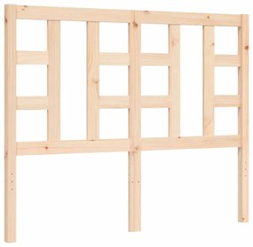 tömör fa ágykeret fejtámlával 120 x 200 cm