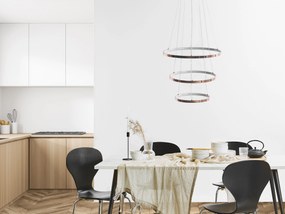 Rosegold fém LED függőlámpa ATREK  Beliani