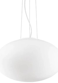 Ideal Lux - Csillár zsinóron CANDY 1xE27/42W/230V átm. 50 cm fehér