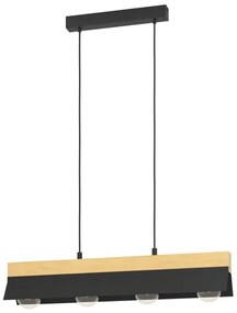 Eglo 900444 - Csillár zsinóron TARRAFO 4xE27/40W/230V